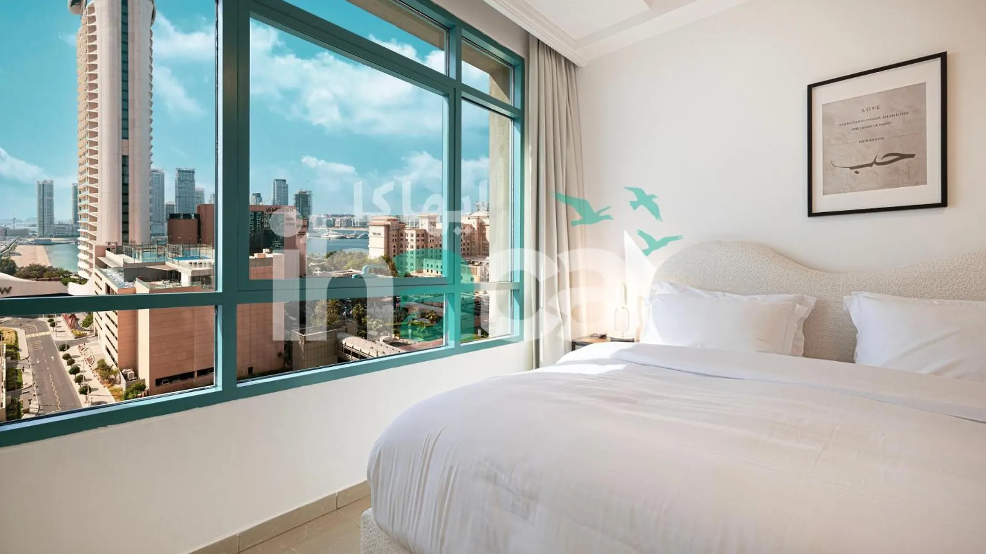 Modern Cozy 1 Bedroom Marina Near Tram Ain Sea View Balcony Dubai 0*,
