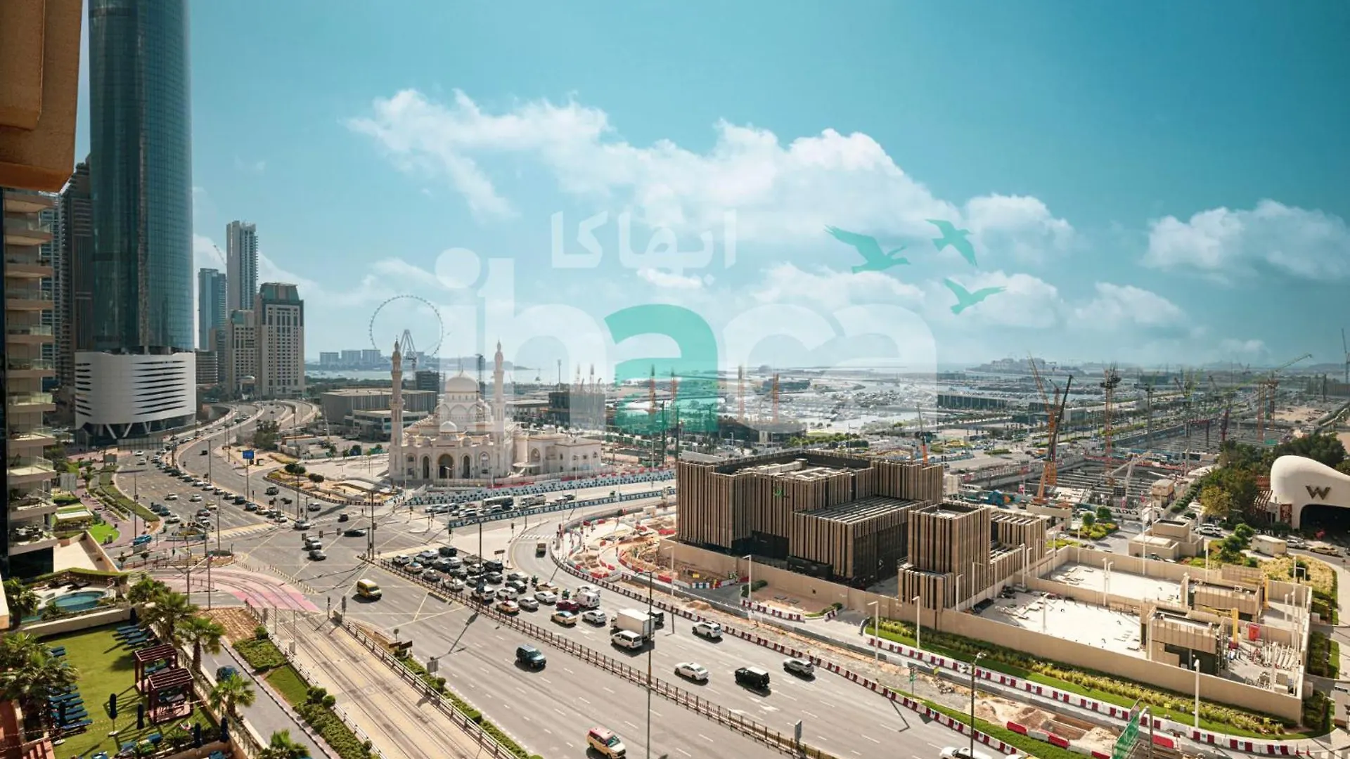 Modern Cozy 1 Bedroom Marina Near Tram Ain Sea View Balcony Dubai